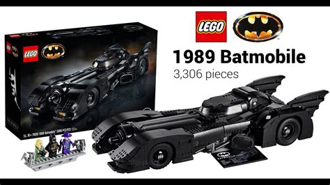 Lego 76139 Batman 1989 Batmobile Speed Build - YouTube