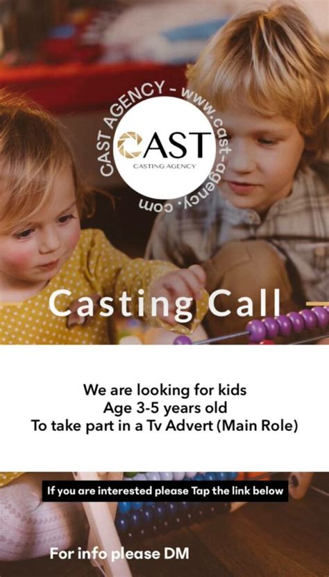 Casting call – Kids – Cast Agency