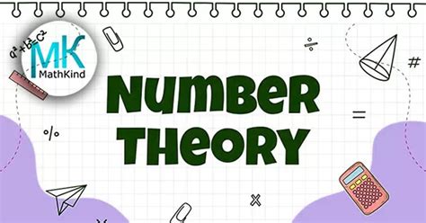 Number Theory - Mathkind