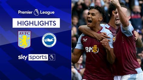 Aston Villa 6-1 Brighton | Premier League highlights | Video | Watch TV ...