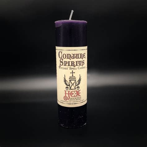 Hex Pillar Candle - Conjuring Spirits - Hex: Old World Witchery