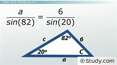 Law Of Sines And Cosines Worksheet - 13 5 Skills Practice Law Of ...