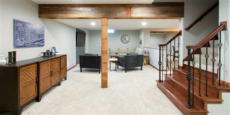 Rustic Modern Basement Remodel | Hartland, Wisconsin | Kowalske Kitchen ...