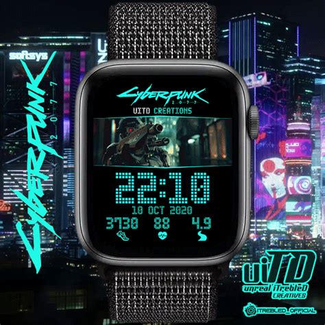 Cyberpunk 2077 24HR by iTrebleD - Watchface4u.com