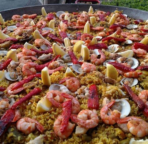 Seafood Paella (Paella De Marisco) - Real Paella Catering