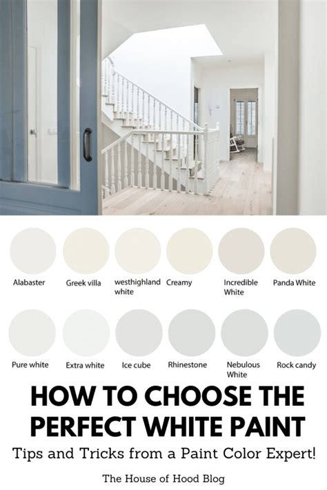 Cool vs. Warm - 12 Popular White Paint Colors for Your Home - | White interior paint, White wall ...