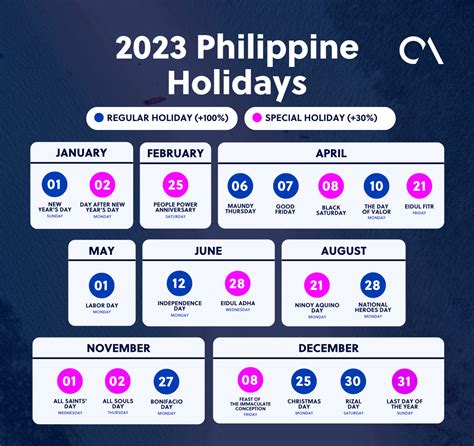 2023 Holidays in the Philippines | Outsource Accelerator