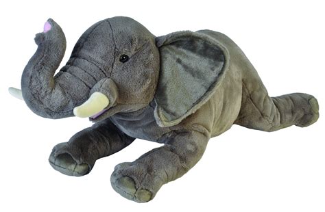 Wild Republic Jumbo Elephant Plush, Giant Stuffed Animal, Plush Toy, 30 ...