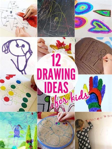 Drawing for Kids: 12 Kids Drawing Activity Ideas