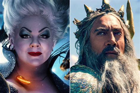 Melissa McCarthy and Javier Bardem Pitch 'Little Mermaid' Spinoff