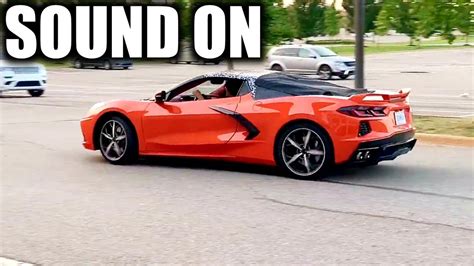 2020 C8 Corvette Exhaust Sound And Revs - YouTube