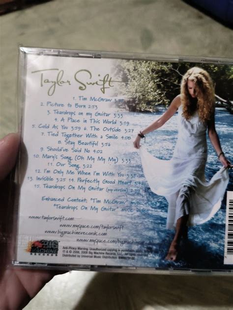 TAYLOR SWIFT DEBUT ALBUM, Hobbies & Toys, Music & Media, CDs & DVDs on ...