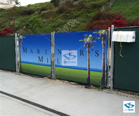 Fence Banners & Fence Signs | Any Size Any Graphic Best Price