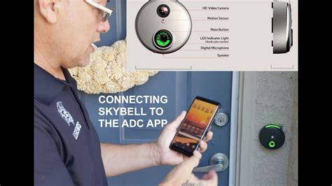 How to Connect Your Skybell Doorbell Camera to the Alarm.com App - YouTube