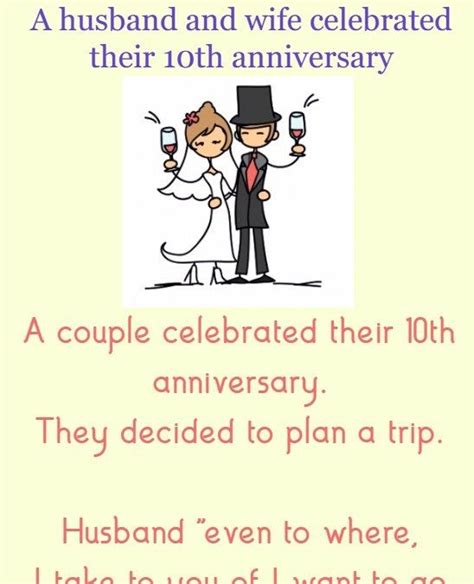 10th Anniversary Funny Quotes For Husband - ShortQuotes.cc