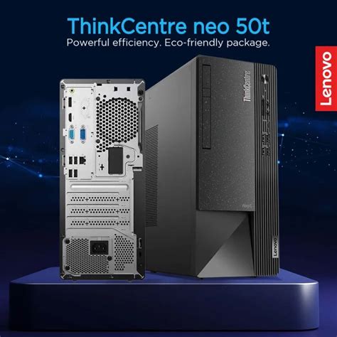 Lenovo ThinkCentre Neo 50t Tower PC - Intel Core™ i5 12400 / 8GB RAM ...