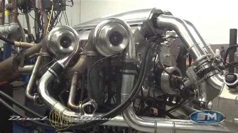 The 5000HP Devel Sixteen V16 Is Most Sinister Looking Engine You Will Ever See On A Dyno