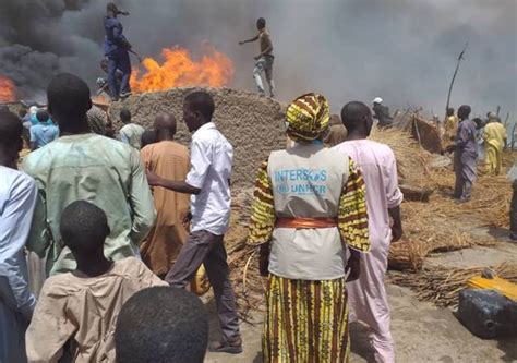 UN confirms 3-day fire outbreak at IDP camps, gives troubling details [Photos] - Daily Post Nigeria