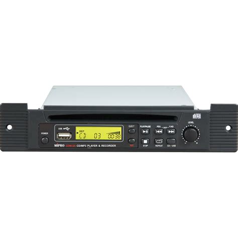 MIPRO CD/USB Player & Recorder Module with Remote Control