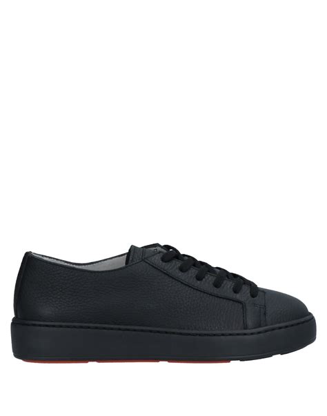 Santoni Sneakers In Black | ModeSens