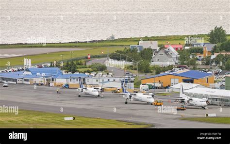 Reykjavik Domestic Airport, Reykjavik, Iceland Stock Photo - Alamy