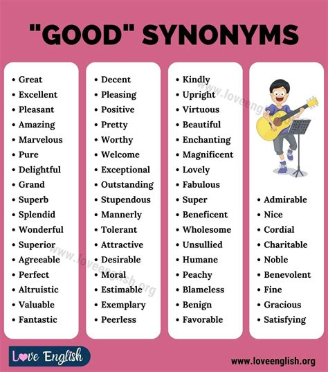 good better best synonyms - Chia Sorenson