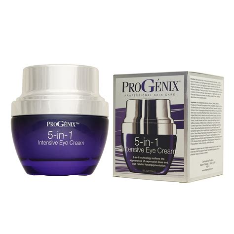 ProGenix 5 in 1 Intensive Eye Cream for Wrinkles, Puffiness, Dark ...