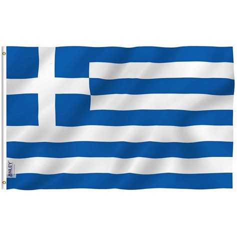 Fly Breeze Greece Flag 3x5 Foot - Anley Flags