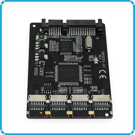 Wholesale 4 Micro SD to SATA SSD Adapter adaptateur micro sd sata 2.5'' connecter Card-in Add On ...