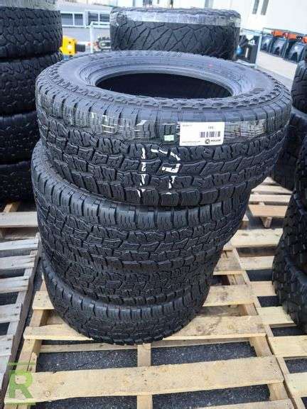 (4) 2020 Open Range All Terrain P265/70R17 Tires - Roller Auctions