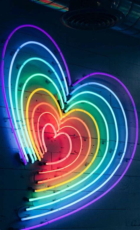 Bright Neon Heart Wallpapers - Top Free Bright Neon Heart Backgrounds - WallpaperAccess