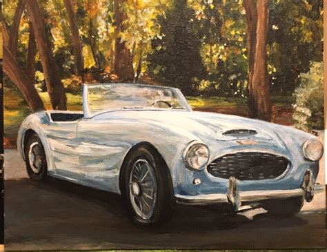 CUSTOM CAR PAINTING painting from photo Acrylic Painting | Etsy