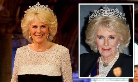 Queen Camilla's favourite 'honeycomb' tiara was adored by Queen Mother | Express.co.uk