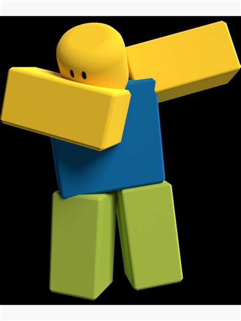 "Roblox Dabbing Dancing Dab Gaming Noob HQ 2020 Gift For Gamers" Photographic Print by phamlivia ...