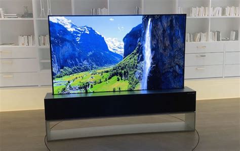 The Rollable LG TV Can Be Yours For Just $87,000 | Gadgetheory