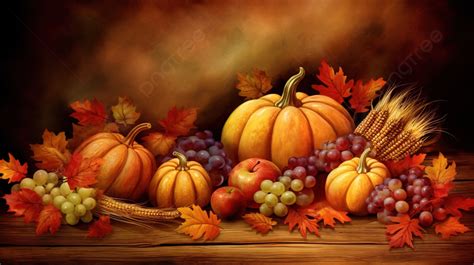 Thanksgiving Season Hd Wallpapers Background, Pumpkins And Grapes ...