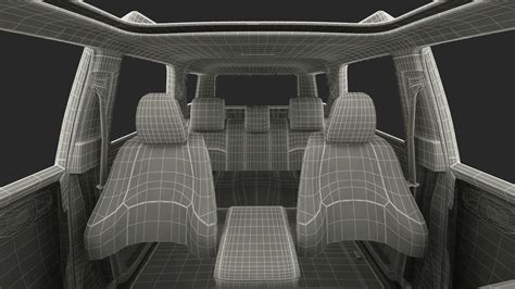 4x4 SUV Simple Interior 3D Model $79 - .3ds .blend .c4d .fbx .ma .obj ...