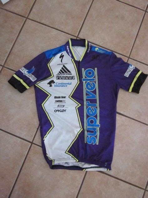 Cycling Jersey Bike Race Shirt Retro Vintage Super Velo Cycle Team Late ...