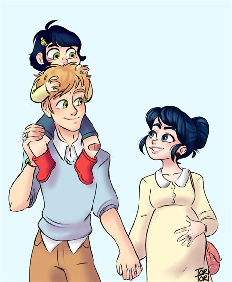 Adrien, Marinette and Emma ♡ | Disney tekenen, Schetsen, Disney