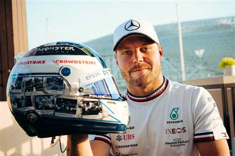 Valtteri Bottas presents his last Mercedes helmet - Silver Arrows Net