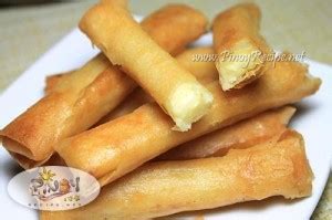 Filipino Cheese Sticks Recipe