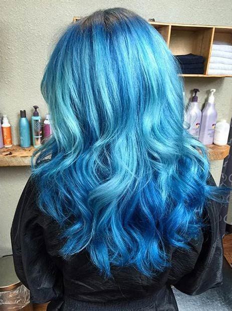 light blue hair color - Sasha Halcomb