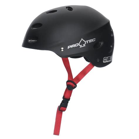 Pro-Tec Ace Skateboard Helmet - Matte Rubber Black - Skateboard Helmet – SkateAmerica