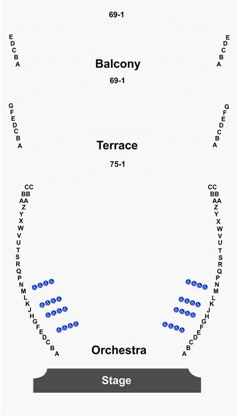 First Interstate Center For The Arts Seating Chart, HD Png Download ...