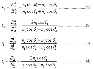 Fresnel's Equations