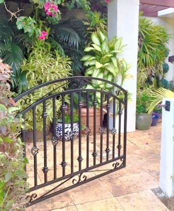 Donovan Metal Entry Gate Installation - Before and After