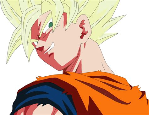 Goku Super Saiyan Smiling by Edgarcillo2000 on DeviantArt