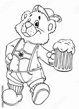 Lederhosen Coloring Pages sketch template
