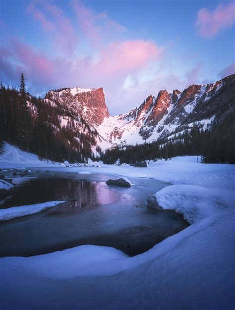 Sunrise hike in Rocky Mountain National Park, Colorado, USA [OC] : r/hiking