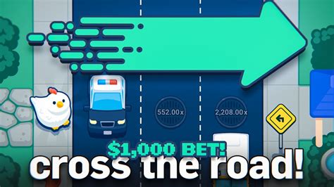 I placed a $1,000 BET on this CHICKEN to cross the road! - YouTube